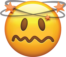 woozy_stars emote for Discord