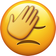 facepalm emote for Discord