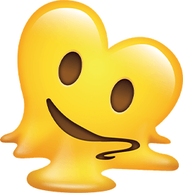melting_heart emote for Discord