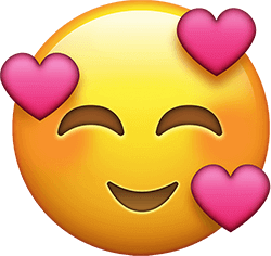 smiling_face_with_pink_hearts emote for Discord