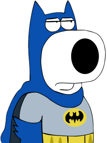 Brian_Batman emote for Discord