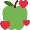 LoveApple emote for Discord