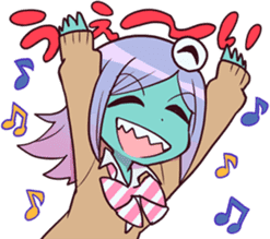 AlienGirlV emote for Discord