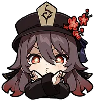 HuTao_no emote for Discord