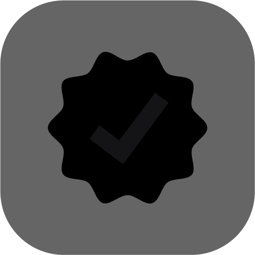verified_black emote for Discord
