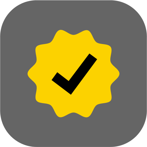 verified_yellow emote for Discord