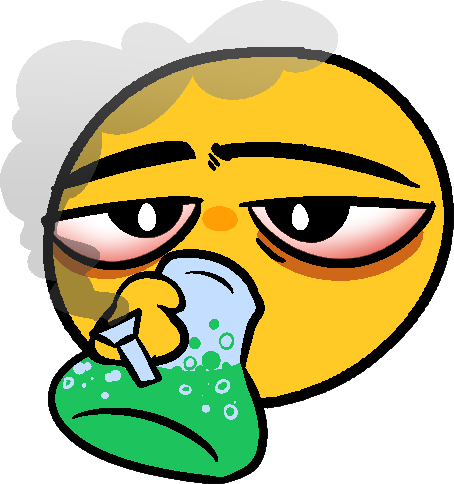 Stoned emote for Discord