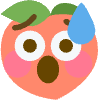 Peach emote for Discord