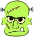 pouty_frankenstein emote for Discord