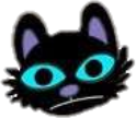 black_cat emote for Discord