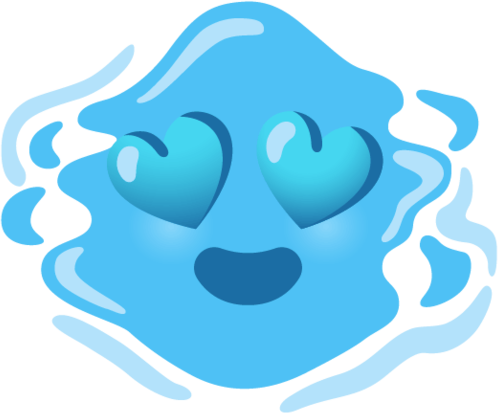 Puddle_Hearts emote for Discord