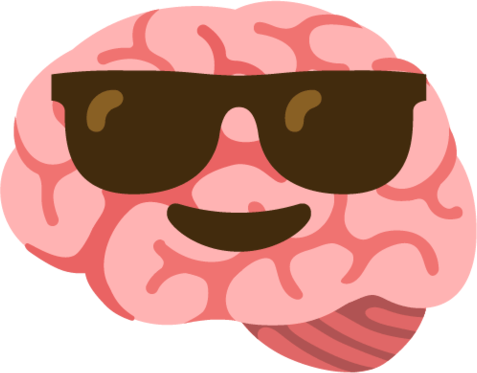 Brain_Shades emote for Discord