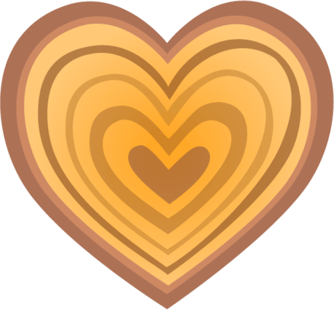 Wooden_Heart emote for Discord