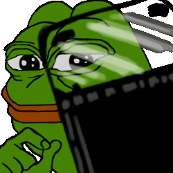 RiotShieldPepe emote for Discord