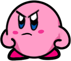 AnnoyedKirby emote for Discord