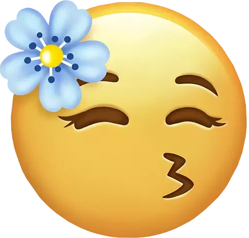 Kiss_Flower emote for Discord