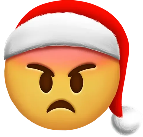 Christmas_Angry emote for Discord