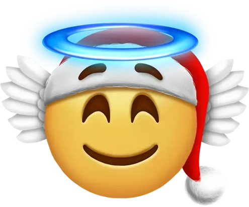 Christmas_Angel_Halo emote for Discord