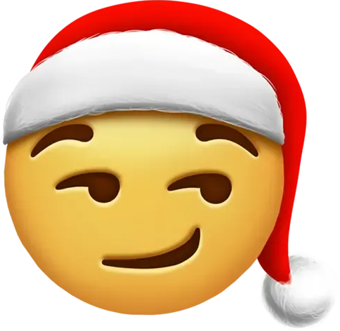 Christmas_Smirk emote for Discord