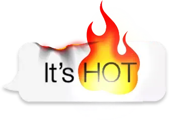 Its_Hot emote for Discord