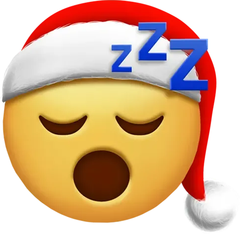 Christmas_Sleeping emote for Discord