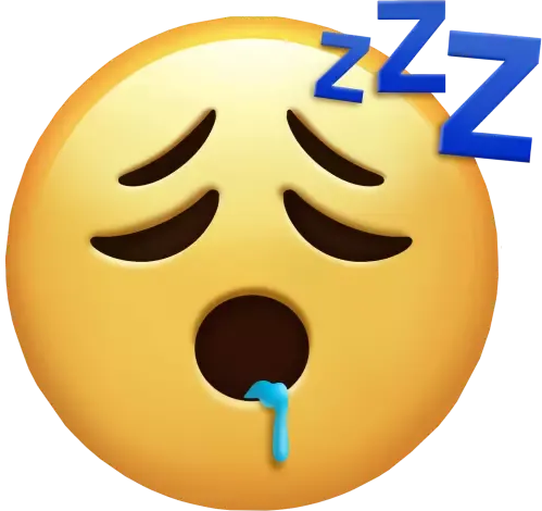 Sleep_Exhaling_Drool emote for Discord