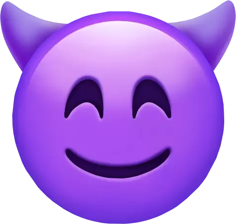 Imp_Smile emote for Discord