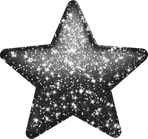 Black_Sparkle_Star emote for Discord