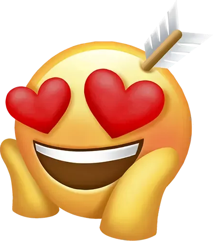 Heart_Eyes_Arrow emote for Discord