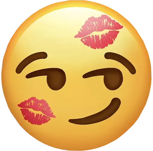 Smirk_Kisses emote for Discord