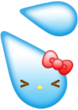 hellokitty_sweatdrop emote for Discord