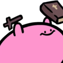 kirby_holy emote for Discord