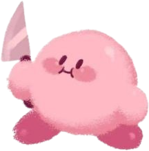 kirby_knife emote for Discord