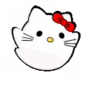 hellokitty_ghost emote for Discord