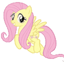 fluttershy_hop emote for Discord