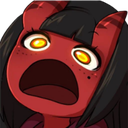 MeruTheSuccubusAnnoyed emote for Discord