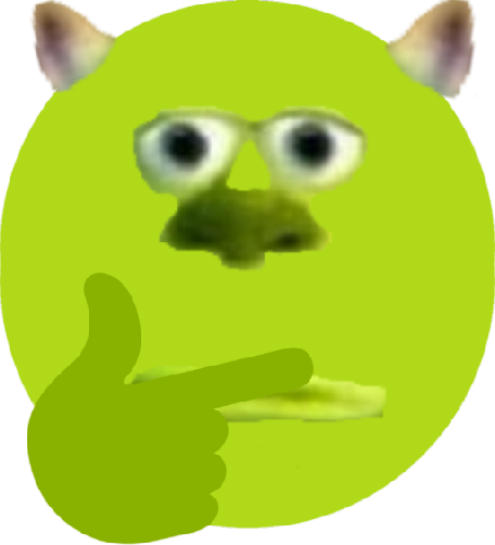 Mike_Think emote for Discord