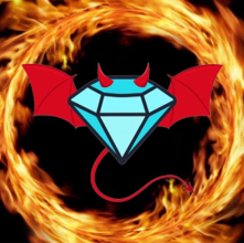 thisdiamondmc_Halloween_fanart emote for Discord