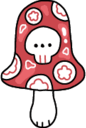 Creepy_mushroom emote for Discord