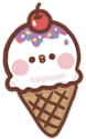 Kawaii_icecream emote for Discord