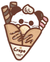 Kawaii_crepe emote for Discord