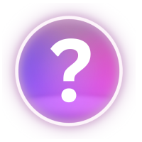 Neon_number_question emote for Discord