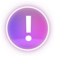 Neon_number_exclamation emote for Discord