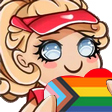 MercyHeartLGBT emote for Discord