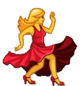 Dancing_Woman emote for Discord