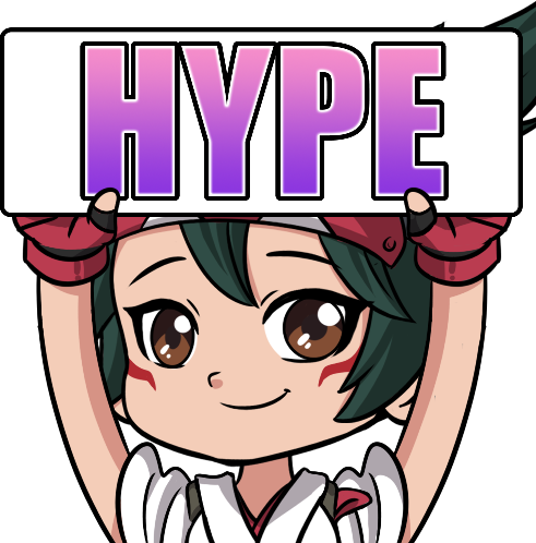 KirikoHype emote for Discord