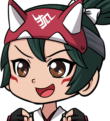 KirikoExcited emote for Discord