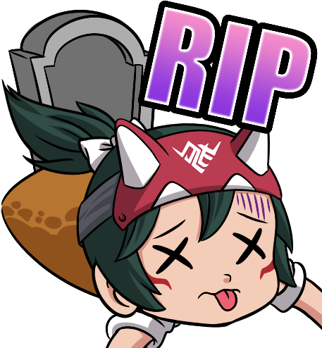 KirikoRIP emote for Discord