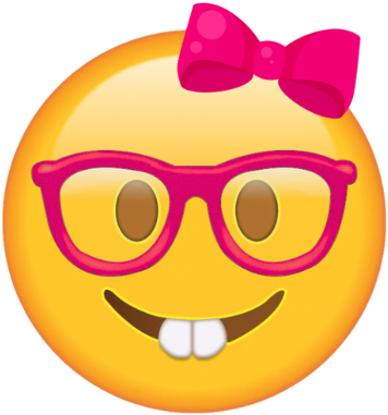 Girl_Nerd emote for Discord