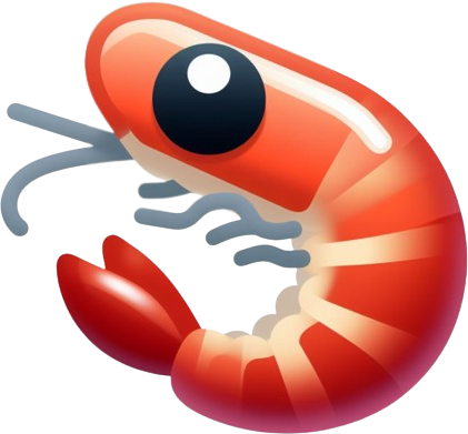 Shrimp emote for Discord